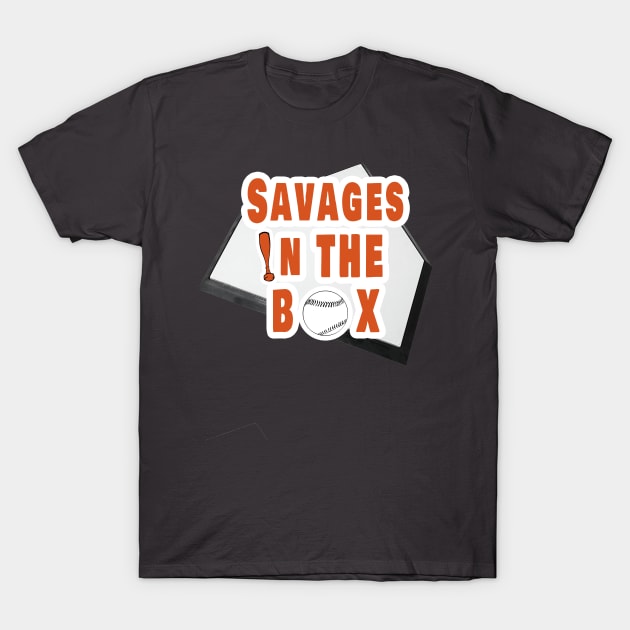 Savages in the box T-Shirt by salah_698